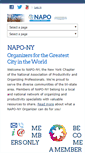 Mobile Screenshot of napo-ny.net