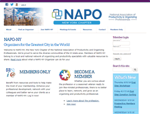 Tablet Screenshot of napo-ny.net